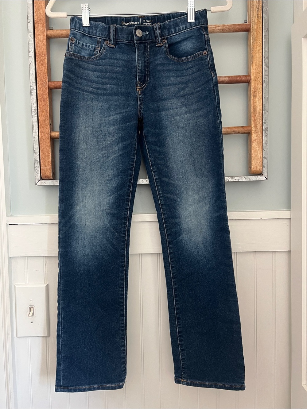 Boys gap denim jeans, size 12 regular original